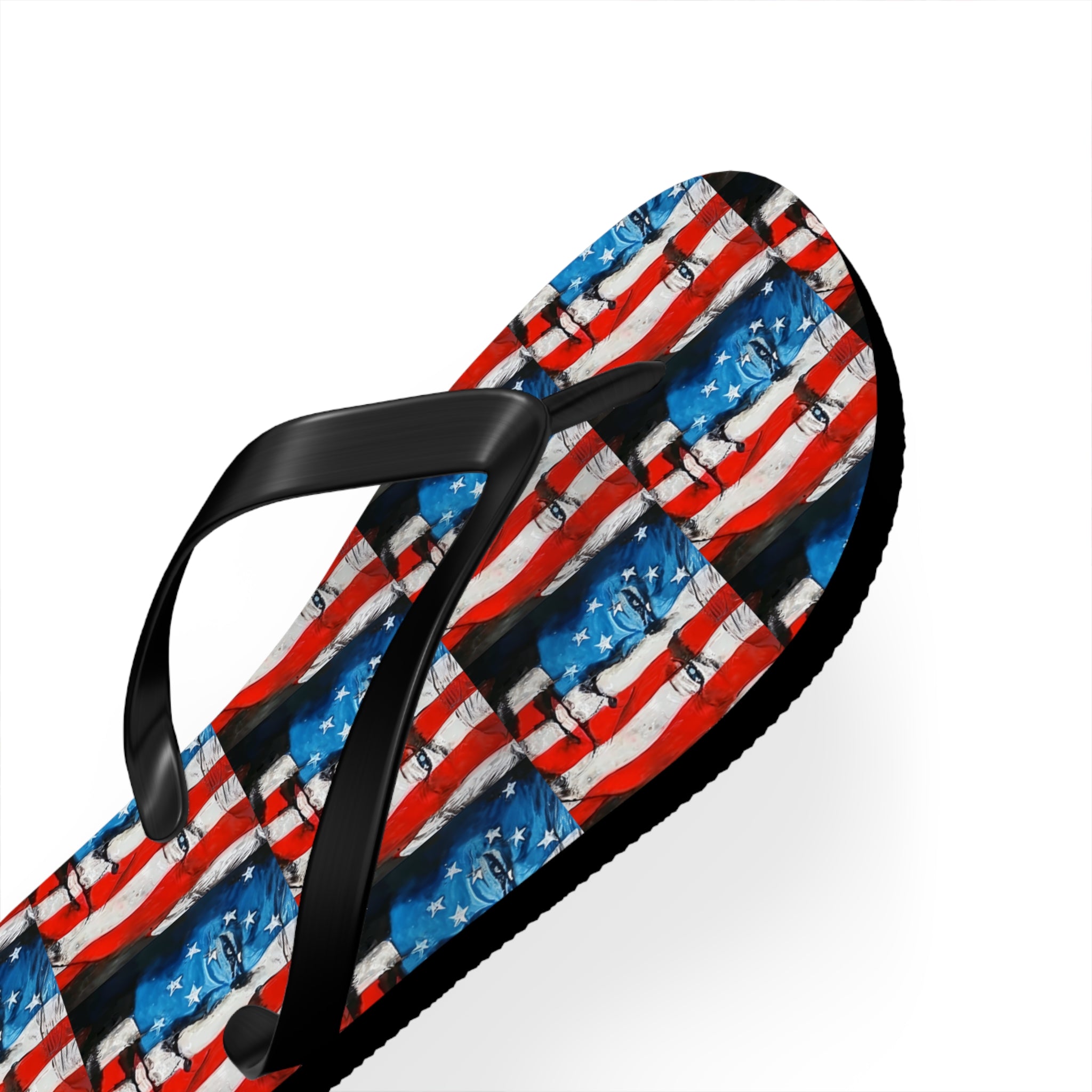 American Flag Trump Flip Flops