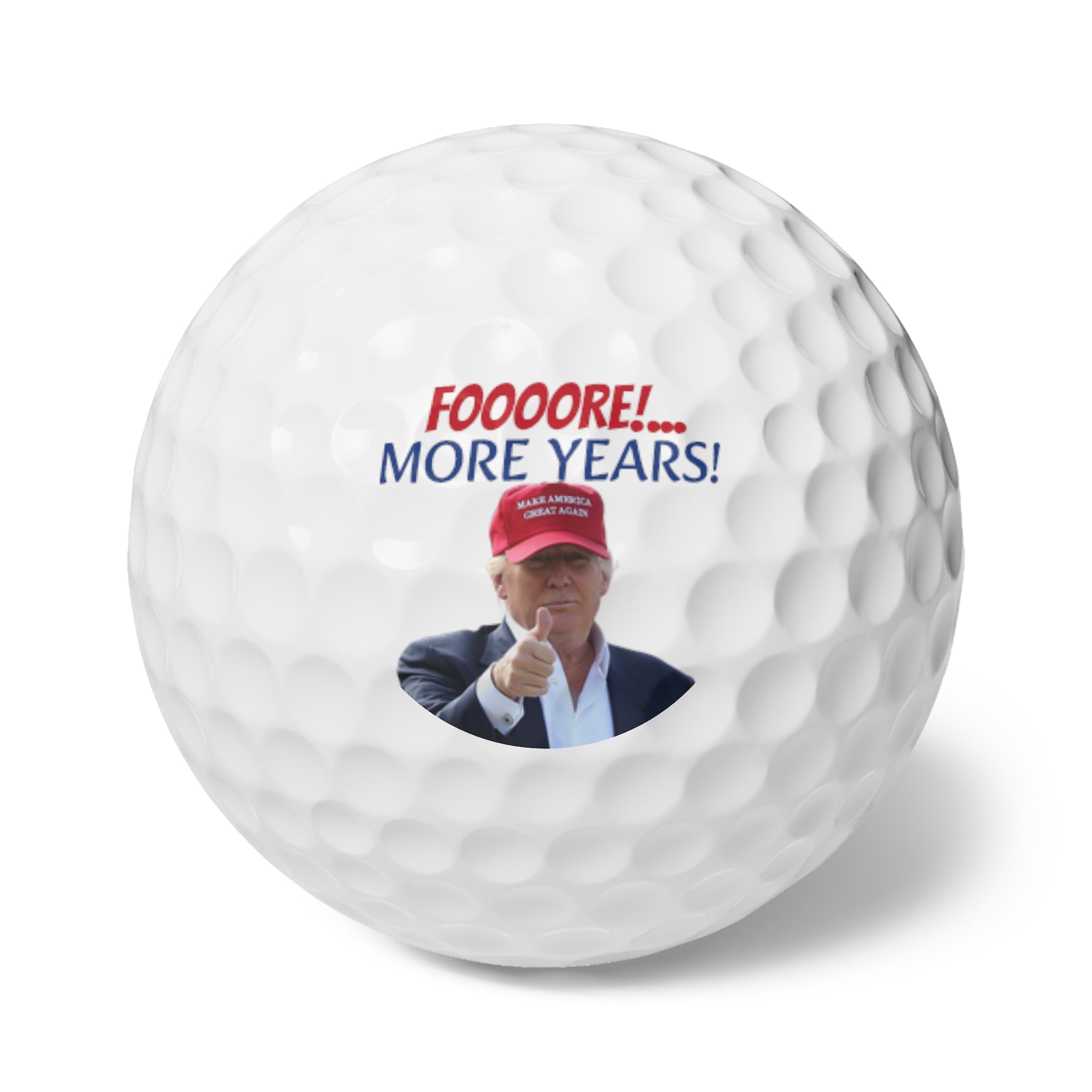 FORE more years Golf Balls - (6 PACK)