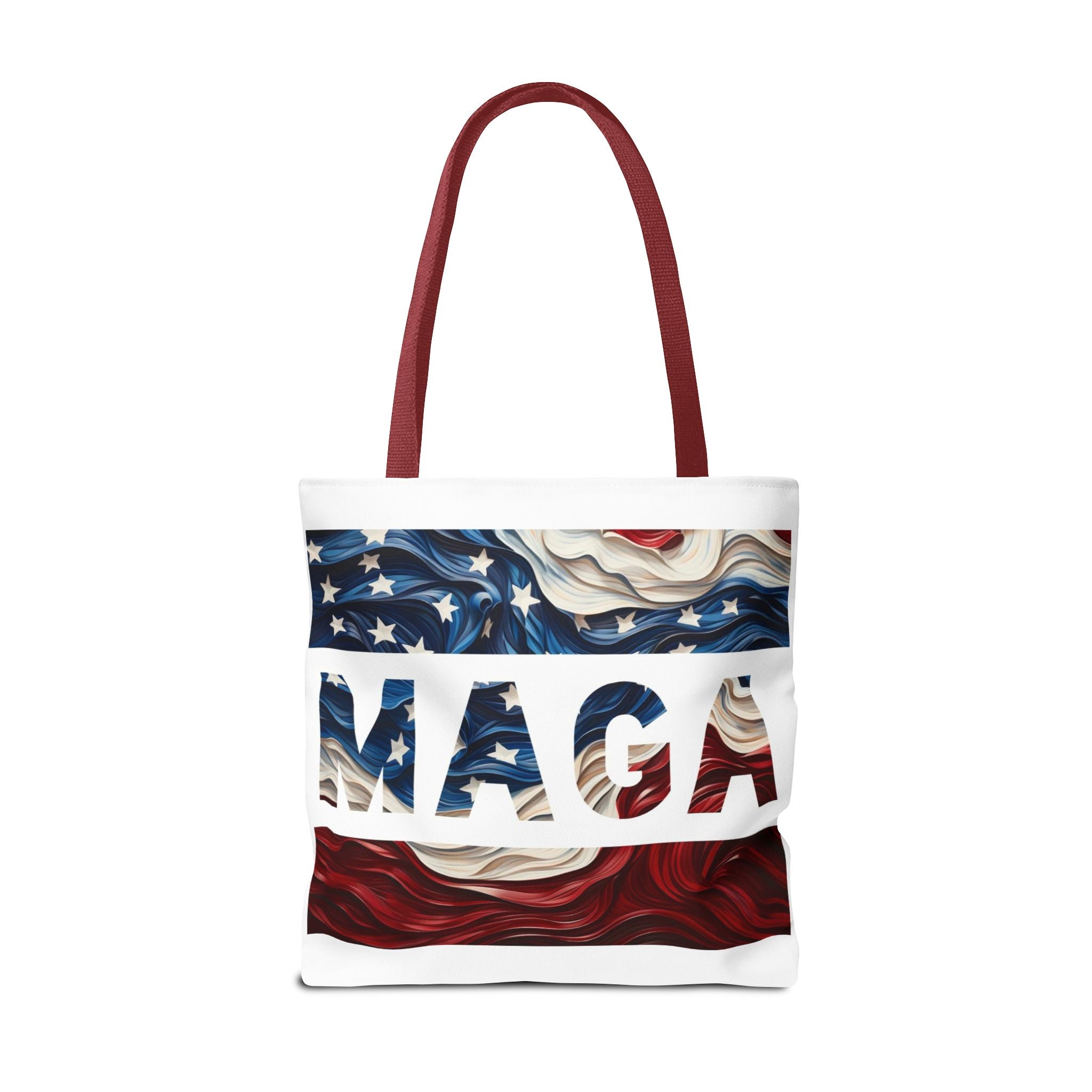 MAGA Red White & Blue Beach Travel Tote Bag